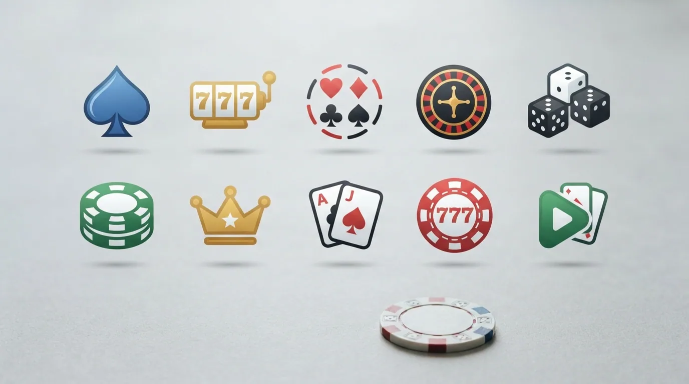 Composición con los logotipos de los diez casinos online comparados en esta guía, ordenados sobre un mapa de España