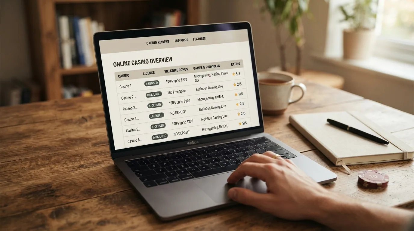 Tabla comparativa con los logotipos de los operadores analizados, sus números de licencia MGA y sus dominios .es