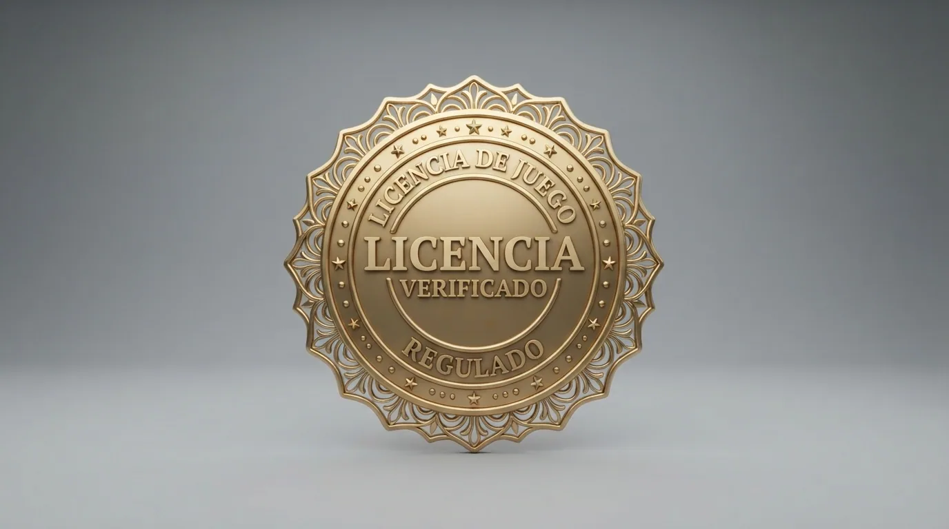 Pie de página de un casino online con licencia española donde se ven el sello de la DGOJ y el aviso de juego responsable
